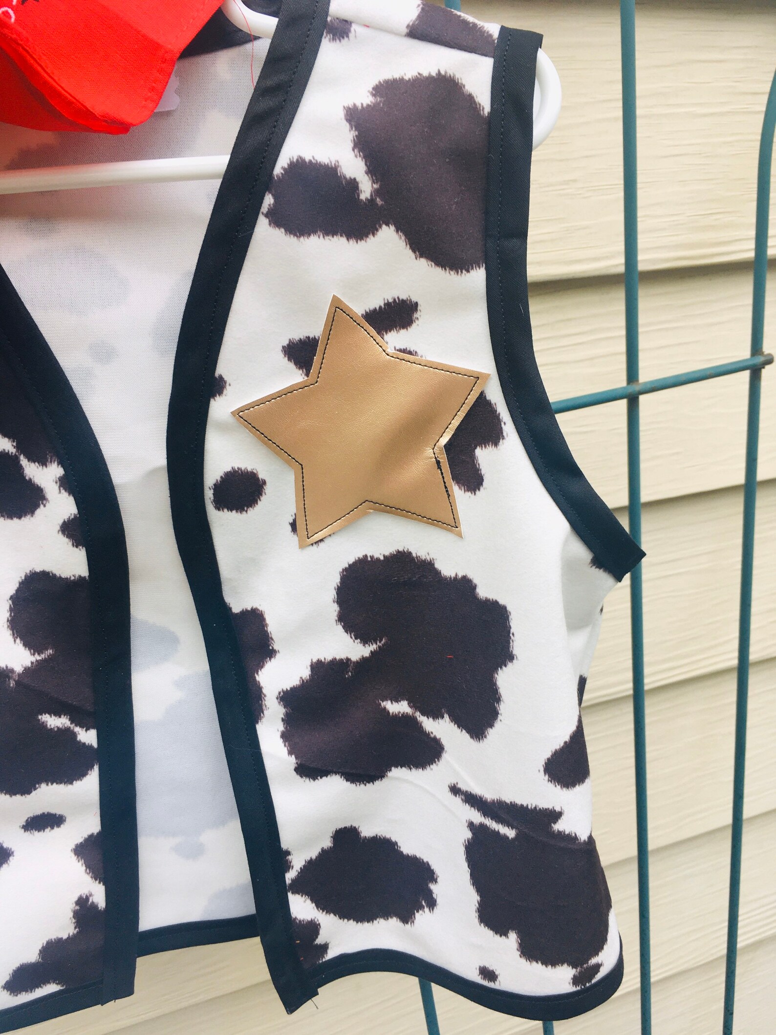 Woody Toy Story kids vest. Woody Costume Vest in suede Etsy