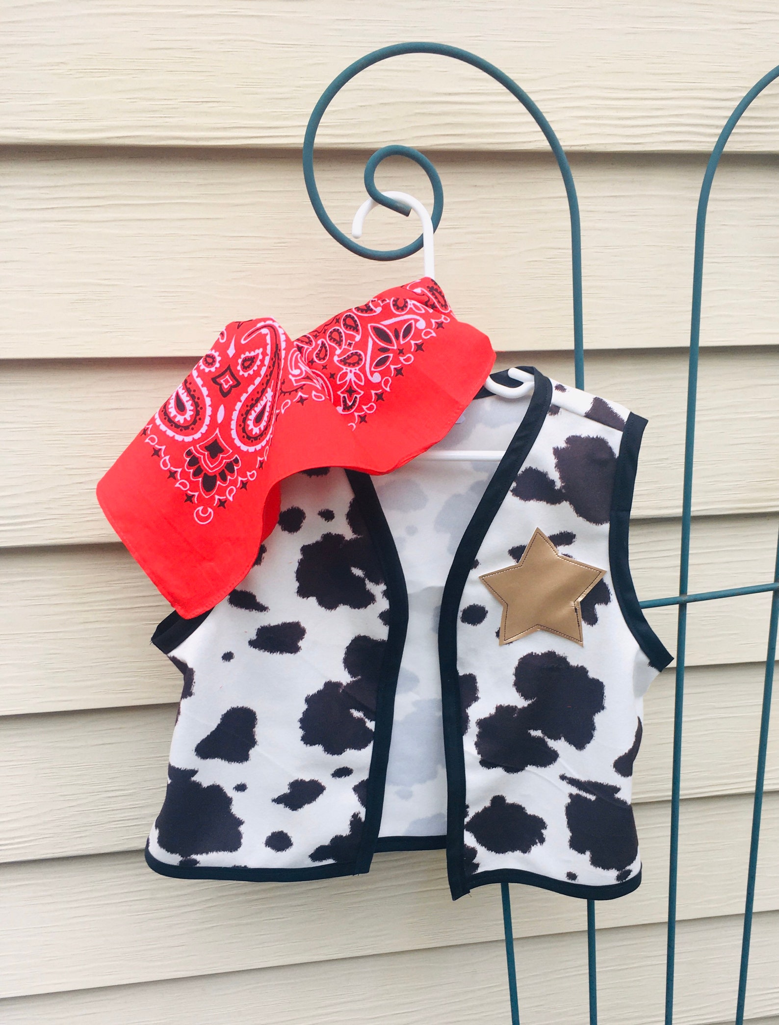 Woody Toy Story Kids Vest. Woody Costume Vest in Suede Fabric. Etsy