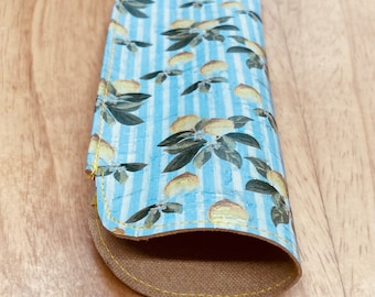 Cork sunglasses case, reader glasses case , cork glasses case