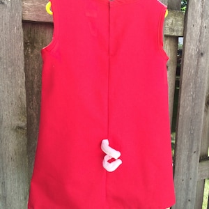 Peppa Pig dress with pink curly tail  Halloween costume,  Birthday.  Also available-sold separately, pig ears headband and Peppa&#39;s bear