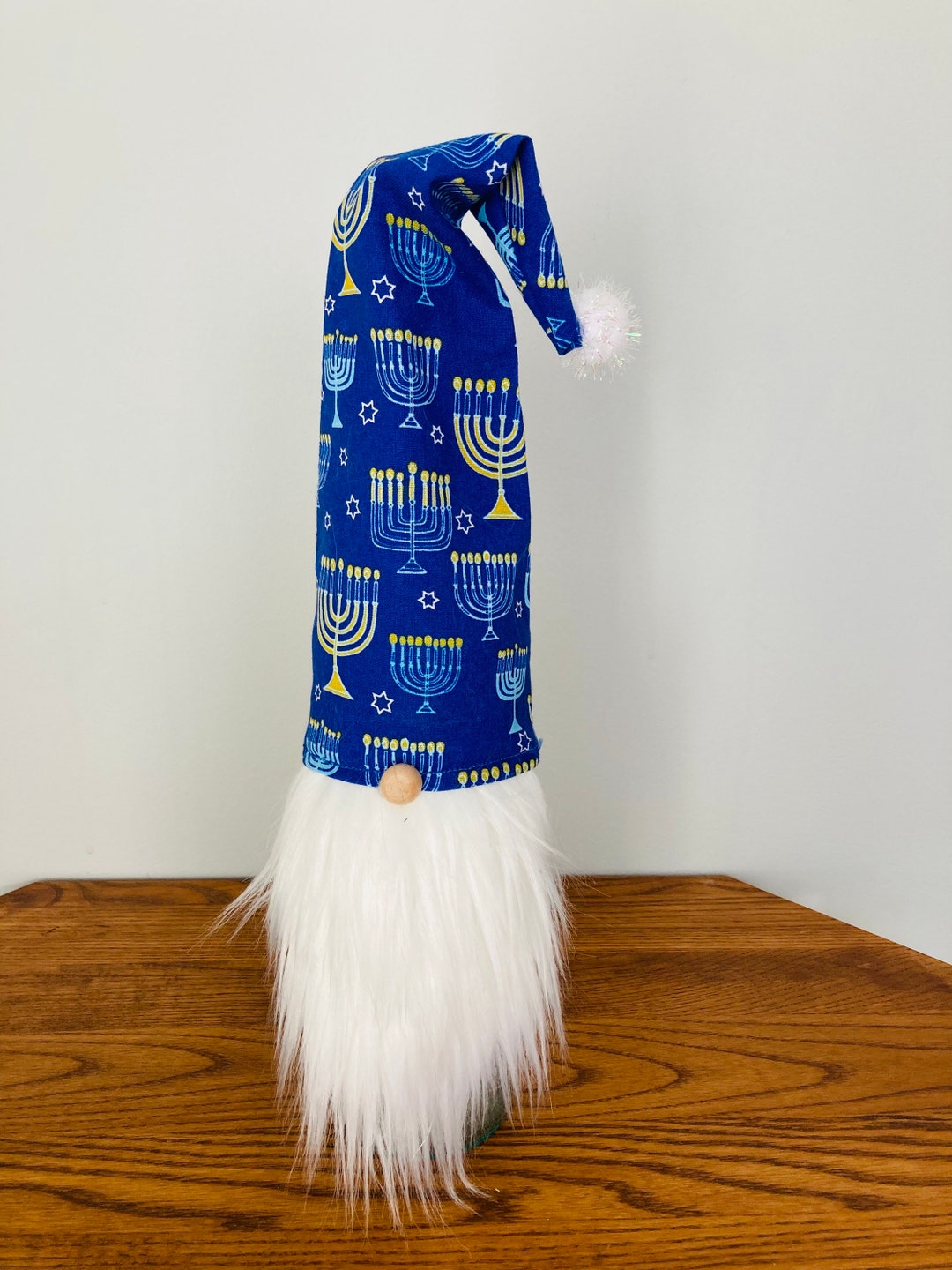 Hanukkah Menorah Dreidel Star of David Wine Bottle Gnome. Etsy