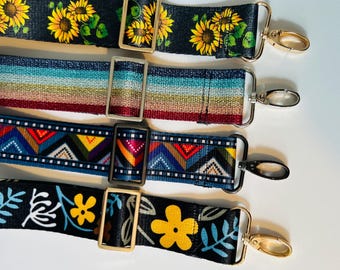bag straps,purse straps, crossbody straps, fanny pack straps, sling bag straps, adjustable length straps, guitar strap, messenger bag straps
