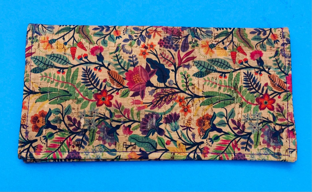 Checkbook Cover, Cork Checkbook Covers, Vegan Cork Checkbook Covers
