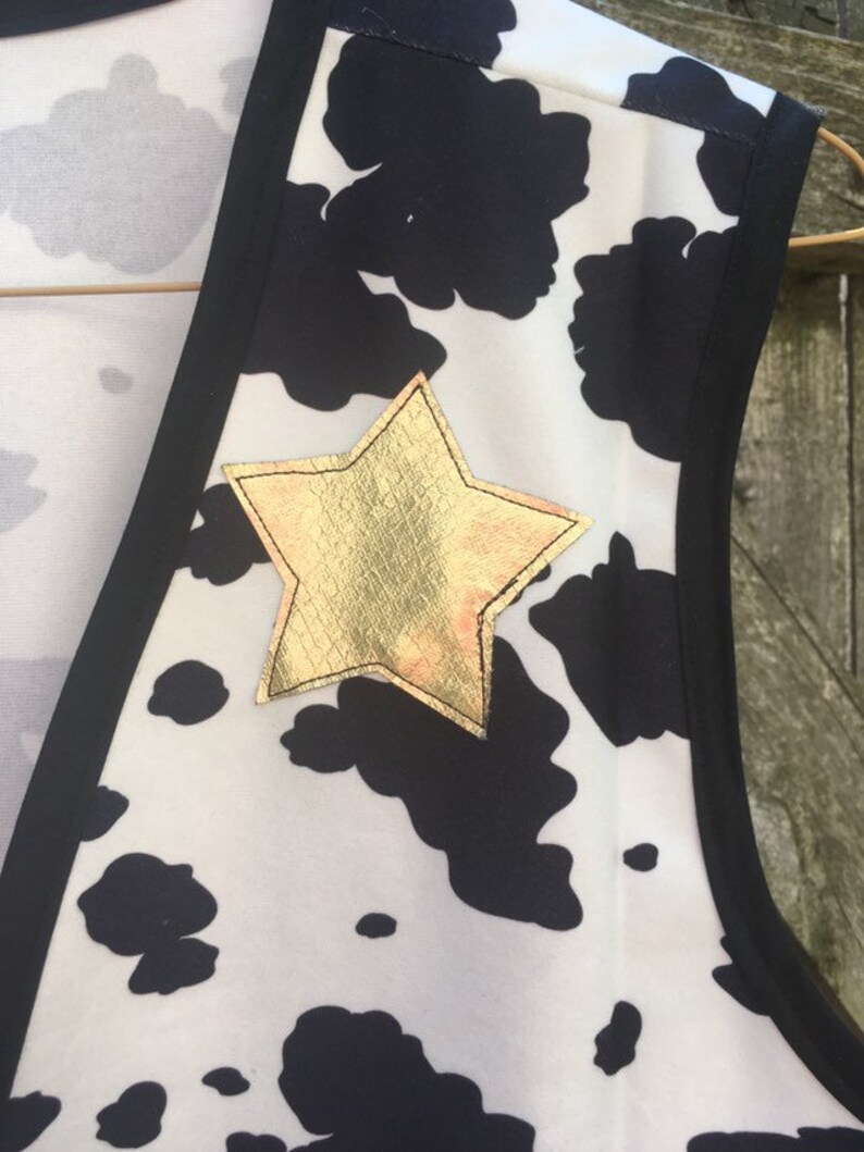 Woody Toy Story kids vest. Woody Costume Vest in suede Etsy