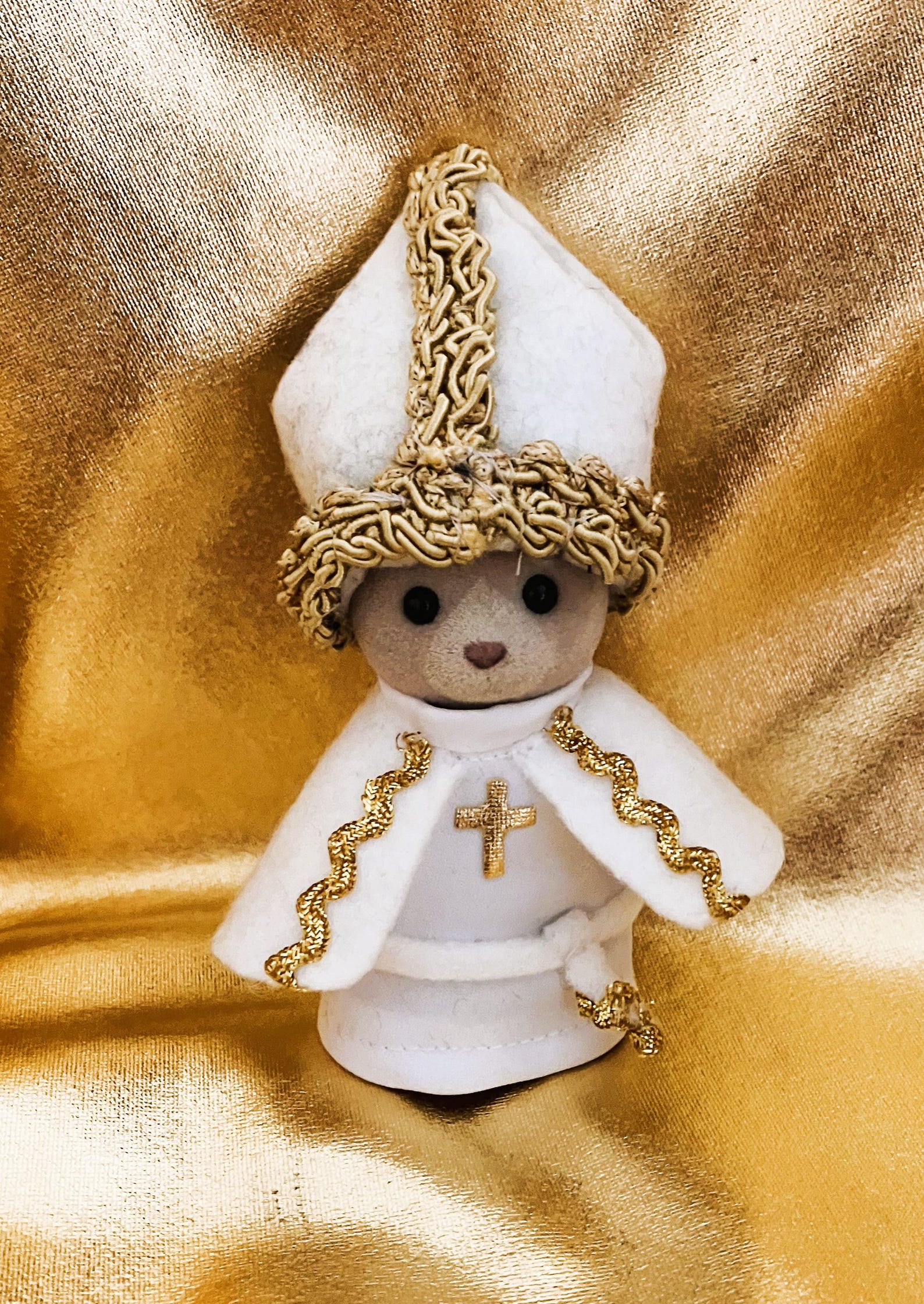 Pope Character Religious Pope Priest Cardinal Dress up Clothing for Calico Sylvanian ...