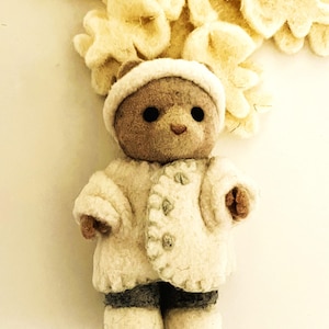 Conjunto de abrigo Polartec, botas y diadema para personajes de Calico Sylvanian