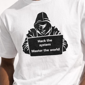 Dark Hacker T-Shirt, Funny Coder Gift, Software Engineer Tee