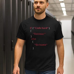 I.T Code schwer T-Shirt | Lustiges Geschenk für Informatiker, Software-Ingenieure, Entwickler & Tech-Enthusiasten