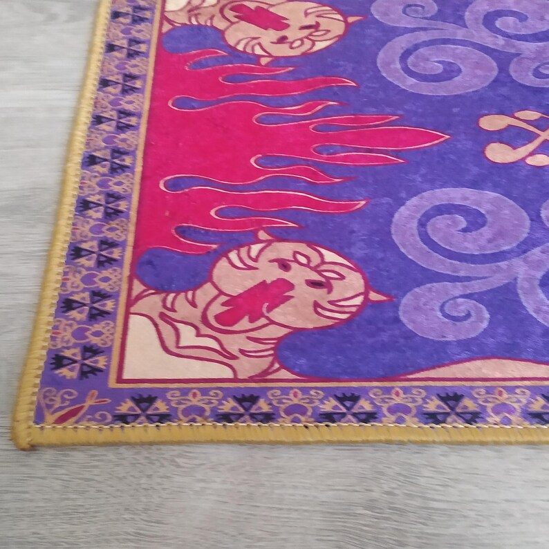 Aladdin Magic Rug, Bohemian Tribal Rug, Ethnic Pattern Carpet, Vibrant ...