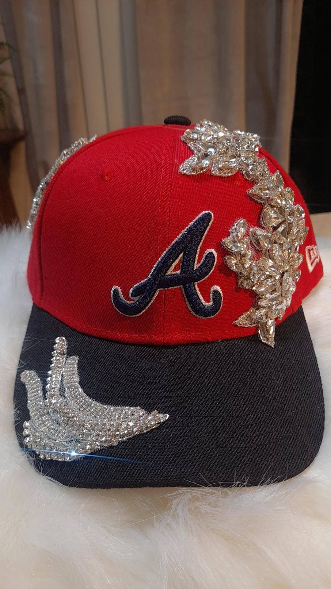 Tripled Blinged Under Brim Blinged Hats - Etsy