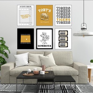 Colorado College-afdrukken | Muurkunst | Schoolafdrukken | Slaapzaaldecoratie