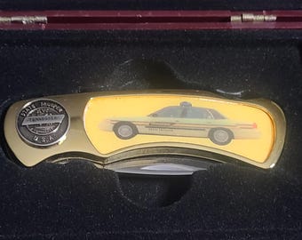 Tennesse State Trooper Single Blade Pocket Knife
