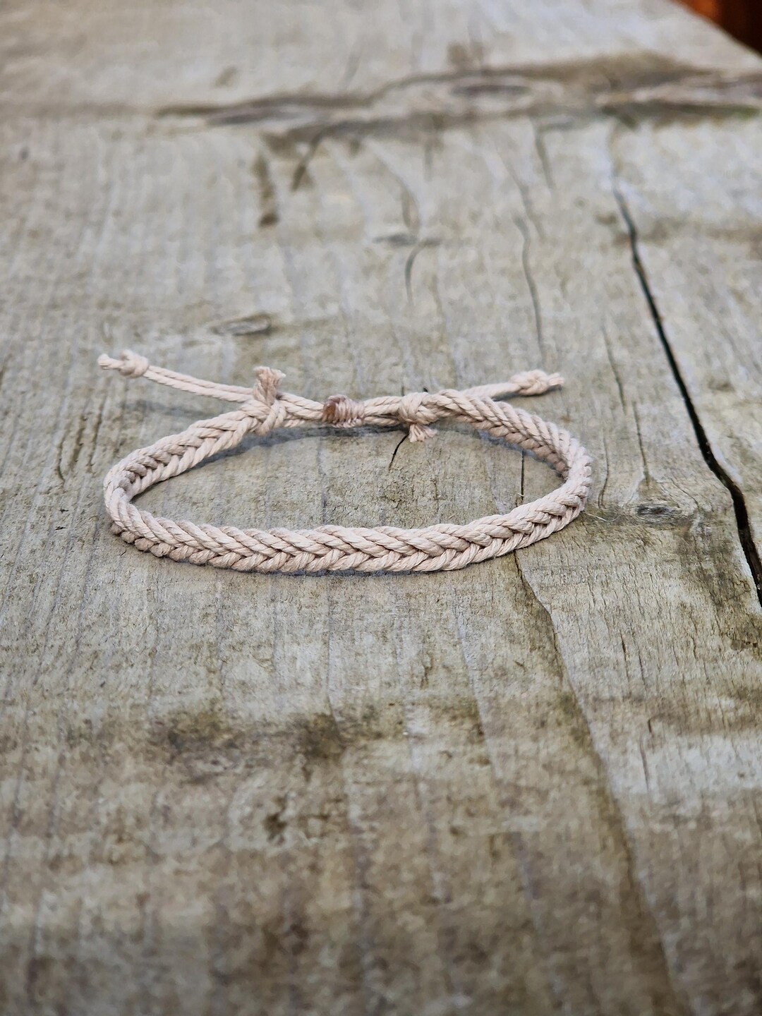 Fishtail Rope Fishtail Rope Mens Bracelet, Hand Braided Bracelet - Etsy