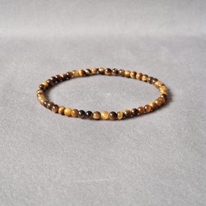 Tigers eye bracelet, men beaded bracelet, gift for men, tiger eye jewelry