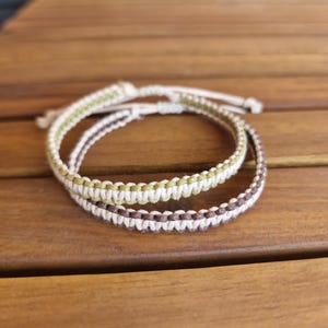Braided bracelet, friendship bracelet, macrame bracelet