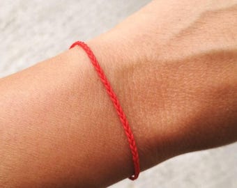 Minimalist Cord Bracelet,  Protection Bracelet