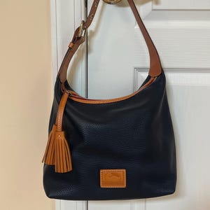 Dooney & Bourke Pebble Leather Hobo Bag