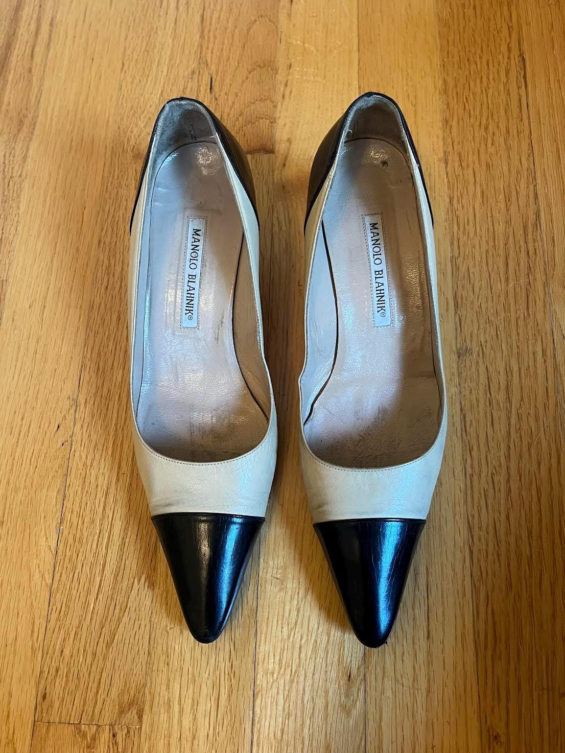 Manolo Blahnik 38 - Etsy