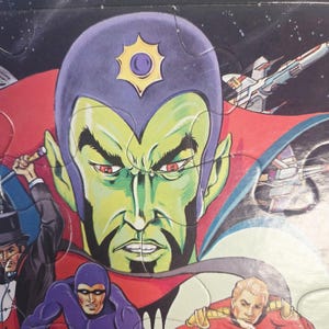 Vintage 1986 Defenders of the Earth Golden Frame Tray Puzzle Complete image 4