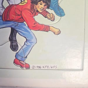 Vintage 1986 Defenders of the Earth Golden Frame Tray Puzzle Complete image 5