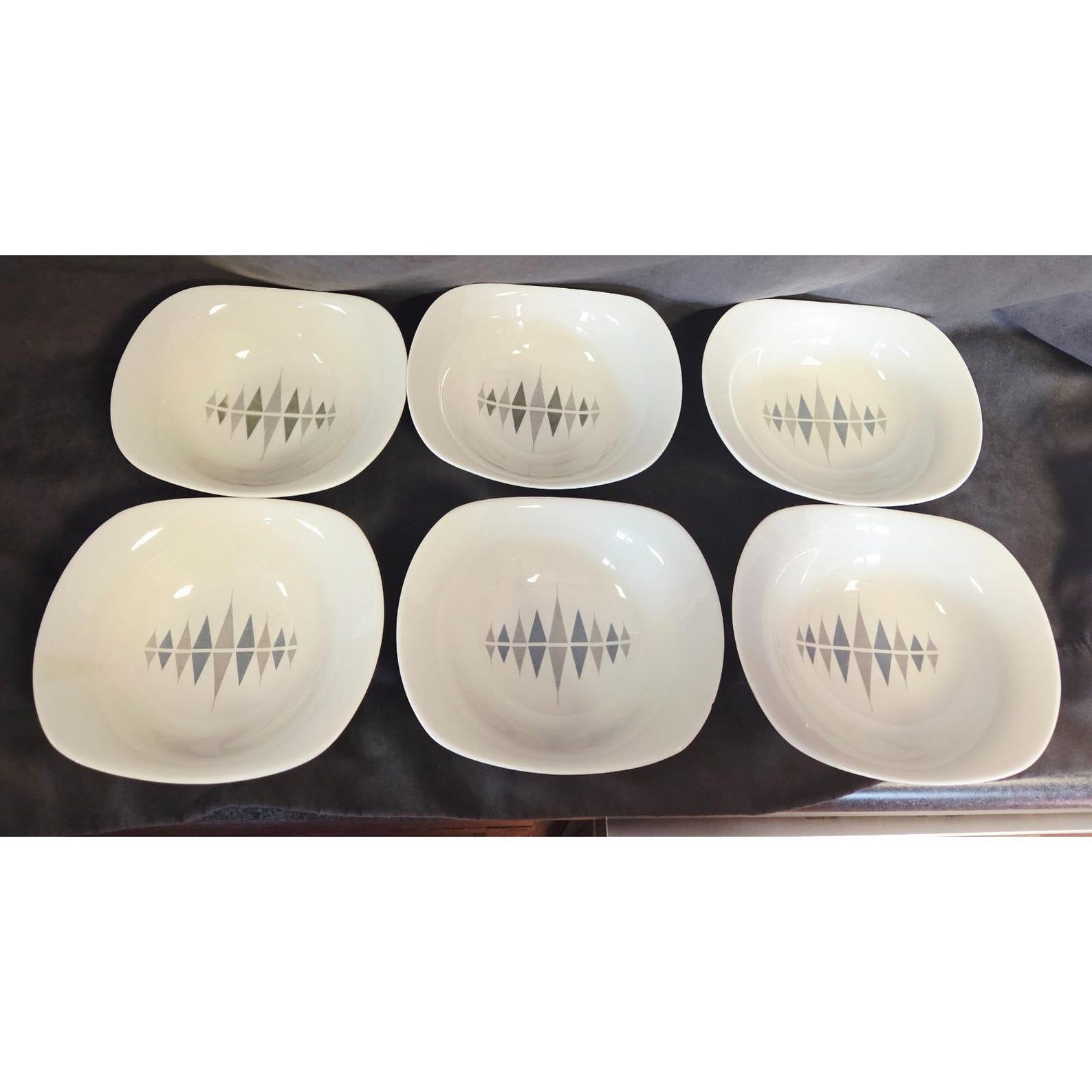 Aztec by Ben Seibel for Iroquois – Bowls (Set of 6)