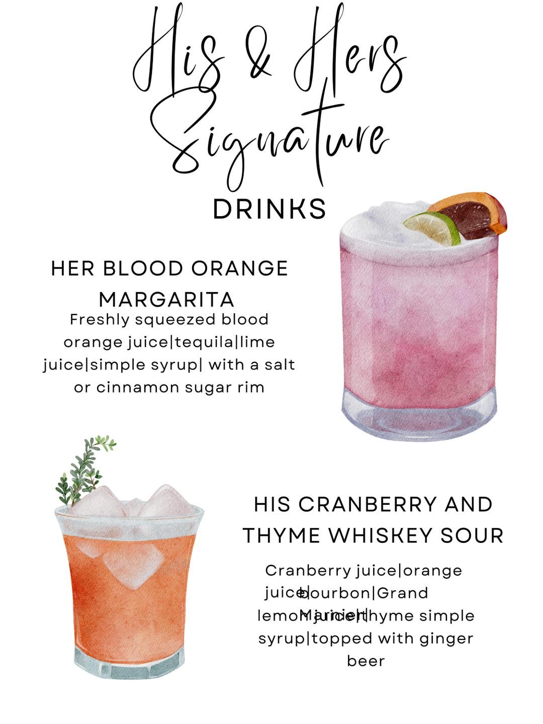 Drink Recipe Cranberry Orange Whiskey Cocktail Ginger Cranberry