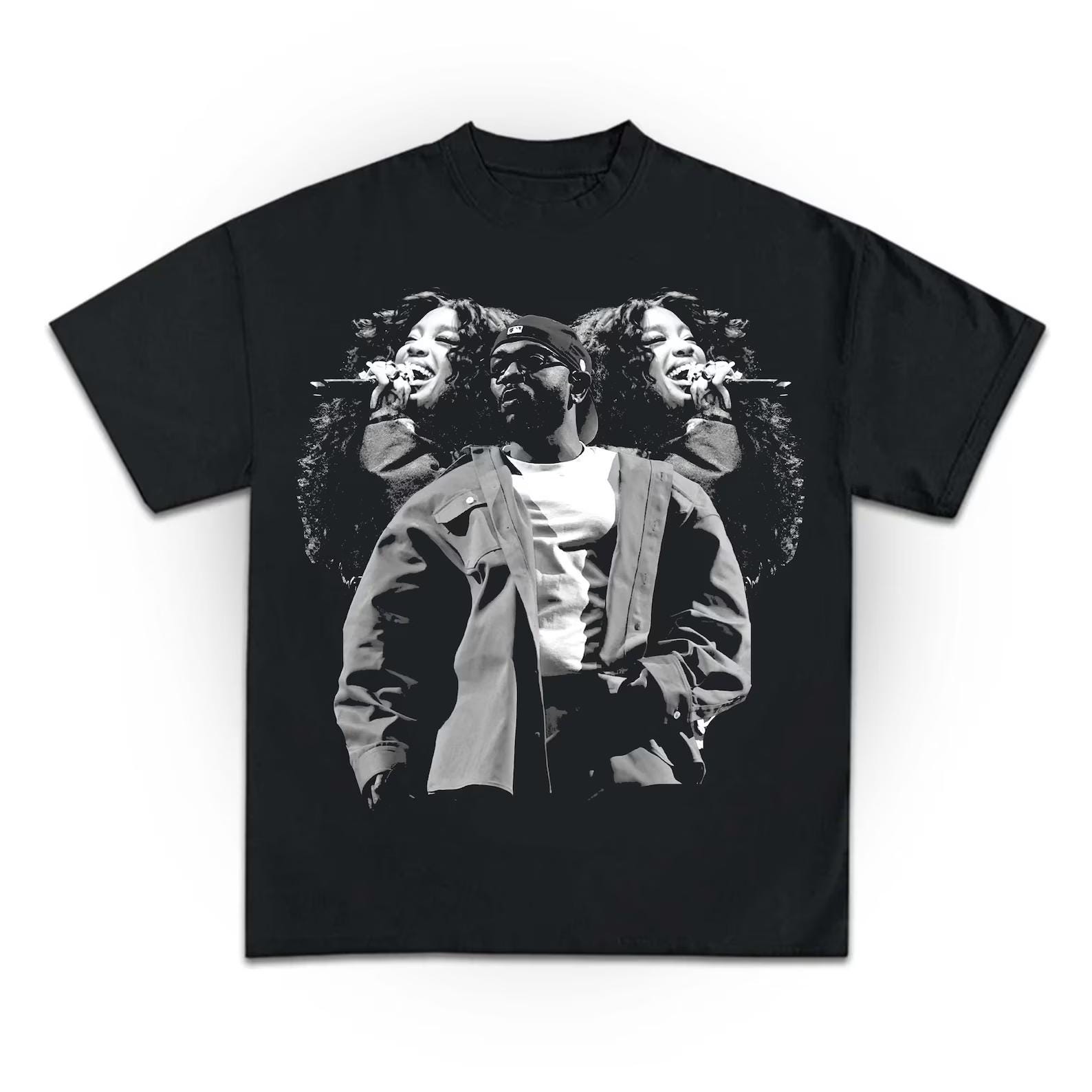 Kendrick Lamar SZA Tour Retro Shirt, Grand National Tee, Rap Concert Merch Shirt, Hip Hop Fan Gift Shirt, Unisex Music T-Shirt