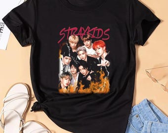 Dominate Straykids Tour T Shirt | Stray Kids Australia Print | K