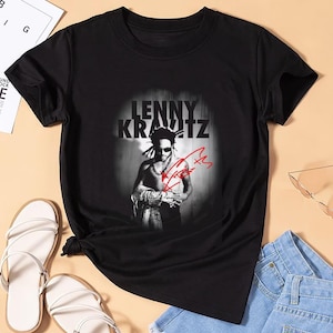 Lenny Kravitz Fan Geschenk, Lenny Kravitz Tour Shirt, Lenny Kravitz Shirt, Lenny Kravitz T-Shirts, Lenny Kravitz Unisex Merch Shirt, Rock Band Shirt