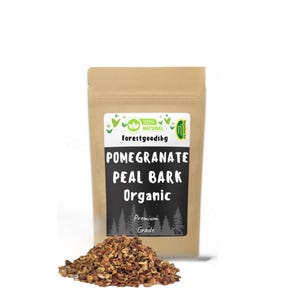 Organic Pomegranate Bark | Punica Granatum | Natural Dye & Craft Material | Botanical Specimen,tannin material,leather tanning,fiber arts