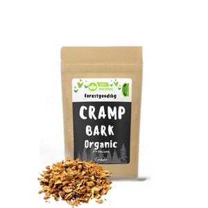 Organic Cramp Bark,Viburnum Opulus,Loose Herbal Tea for Wellness,Viburnum Opulus Bark,Natural Remedy Bark