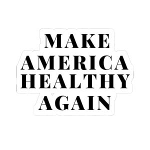 Sticker RFK Make America Healthy Again, MAHA, politieke sticker, vinyllabel, laptopsticker, bumpersticker