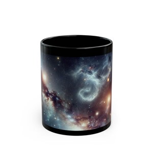 Kosmos Tasse, Galaxie Geschenk, Sternbild Trinkgefäß, Astronomie Wohnkultur, Sternennacht Küchengeschirr, himmlische Kaffeetasse