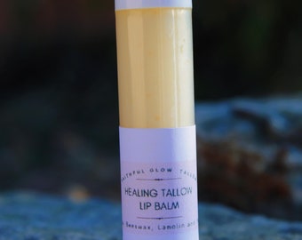 Organic Healing Tallow Lip Balm (set of 3)