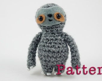 Crochet PATTERN for Sloth