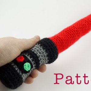 Crochet PATTERN for Star Wars Lightsaber