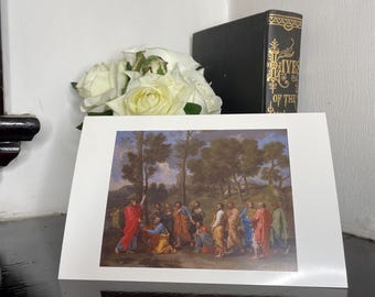 Catholic Greeting Card for Priest with Gold Foil Envelopes: Ordination and Anniversary, Appreciation