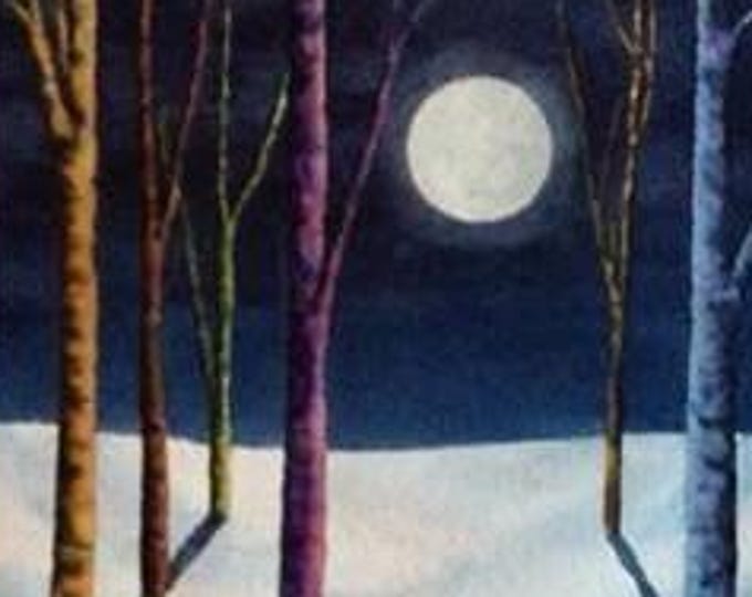 Limited Edition Framed Giclée Print - "Moonlit Serenity" - by Jodi Myers - Signed & Numbered