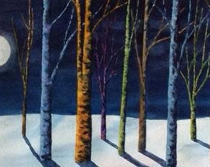 Limited Edition Framed Giclée Print - "Moonlit Serenity" - by Jodi Myers - Signed & Numbered