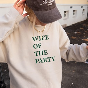 Wife of the Party T shirt Bride to be Gift Bachelorette Party Tee Bride Tee Funny Bride Top Fun Wife Shirt Unique Engagement Party Gift