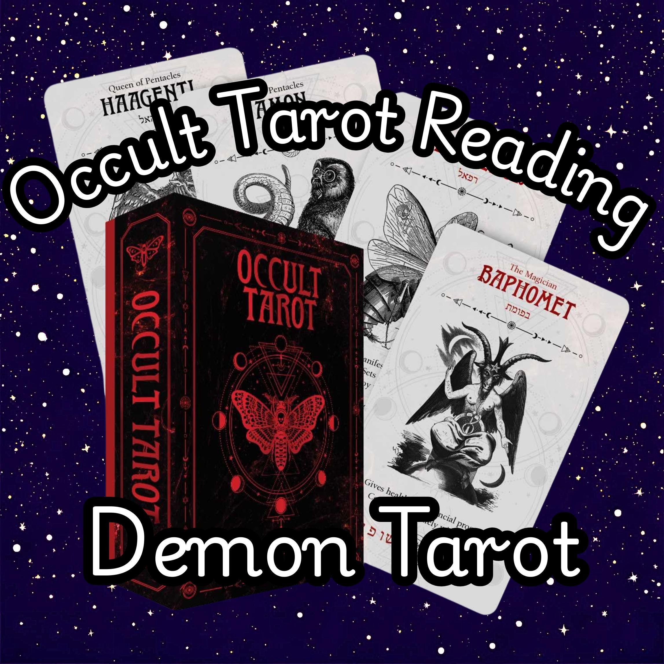 Tarot deck demon - Etsy 日本 Tarot deck demon - Etsy 日本