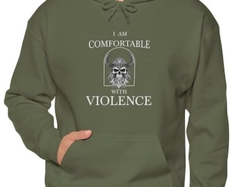 Viking Warrior Hoodie: Norse Mythology Sweatshirt