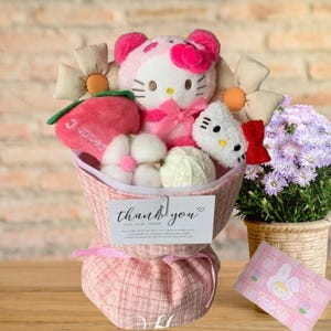 daughter gift, custom gift, gift for her, gift for kids, gift for sister, gift for kids, Flower Bouquet, Cute Toy for Birthdays