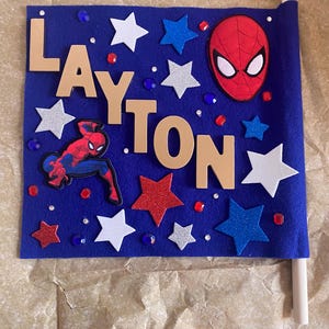 Custom Playhouse Flag, Monogram Initial, Kids Toy House