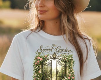 The Secret Garden Sweatshirt, Frances Hodgson Burnett Sweater, The Secret Garden Gift, Book Lover Shirt, Cottagecore Shirt, Light Academia