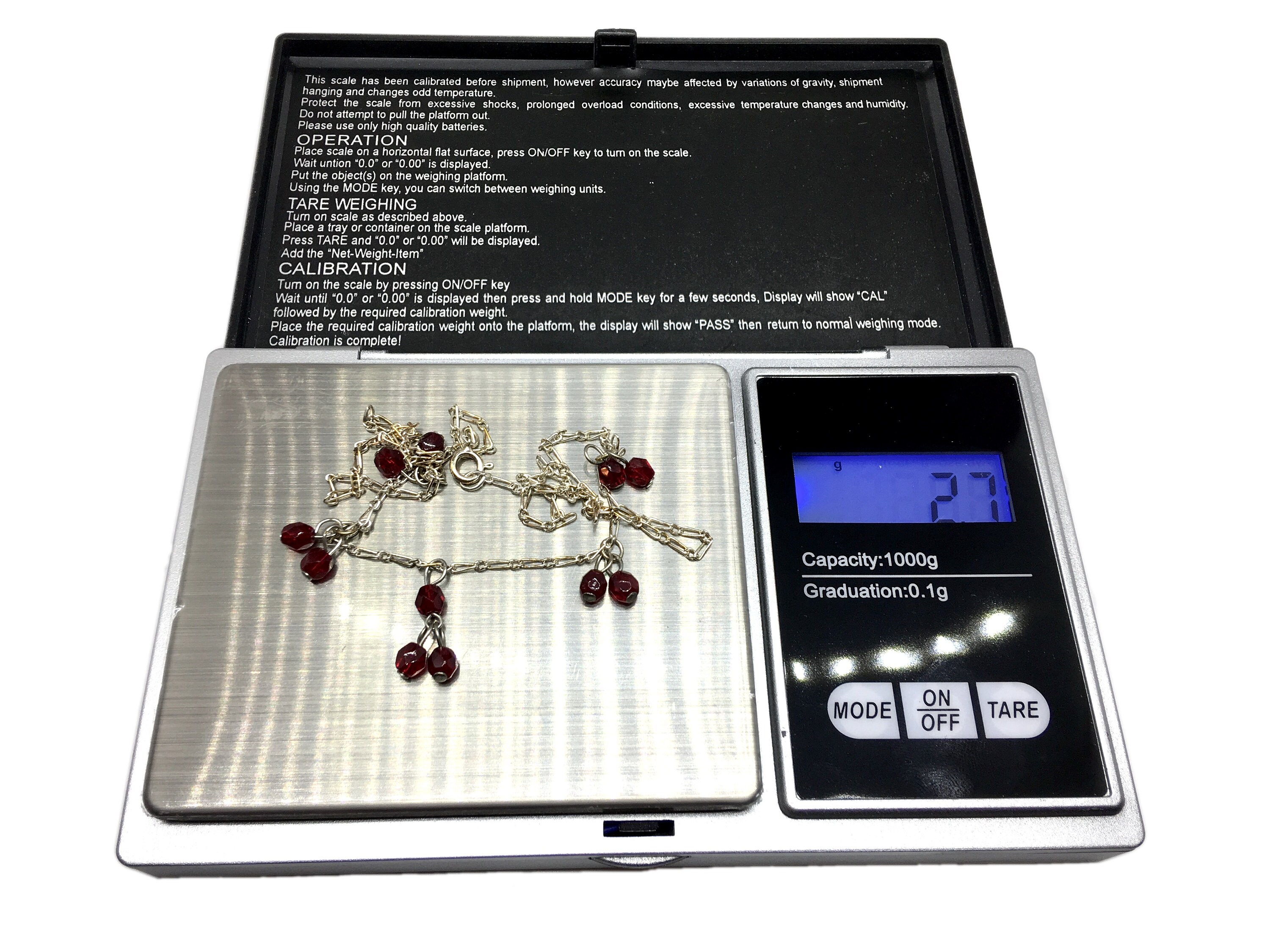 Digital Kitchen Scale 2000g/ 0.1g Small Jewelry Scale Food Scales Digital  Weight Gram And Oz Digital Gram Scale With LCD/ Tare