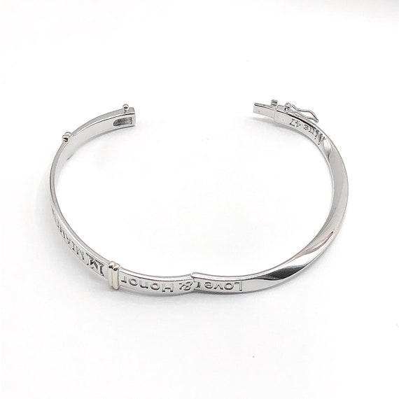 Silver Bangle Bracelet Ohio Miami University 925 … - image 6