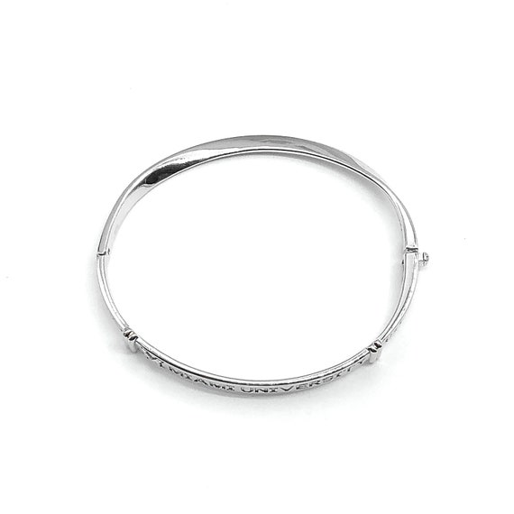 Silver Bangle Bracelet Ohio Miami University 925 … - image 5