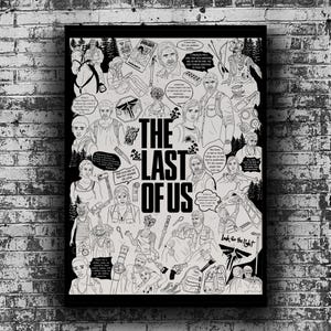 The Last of Us Part 1 Poster|Gaming Poster|Video Game Wall Art|The Last of Us Fan Gift| TLOU Decor
