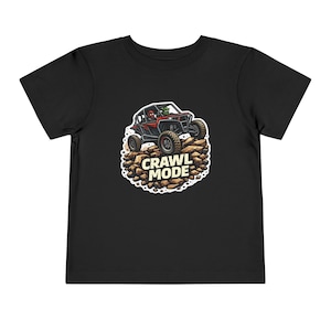 Crawl Mode Off-Road SidexSide Toddler Tee | T-shirts For Buggy Drivers, Crawler ATV, Adventure
